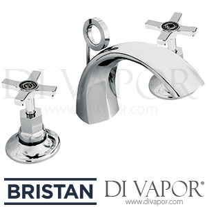 Bristan Art Deco 3 Hole Basin Mixer Bathroom Tap Spare Parts